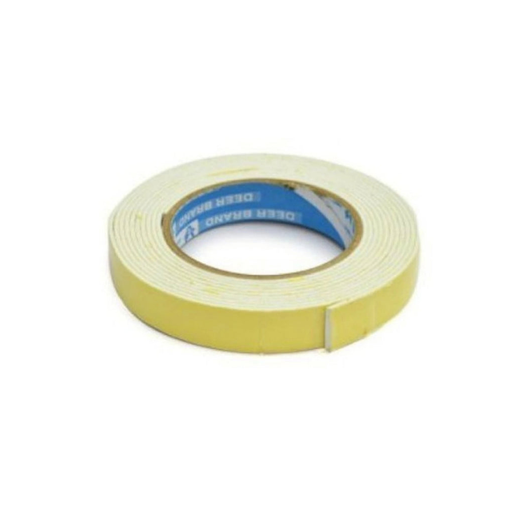 Double Sided Tape - 0.5 Inches - Foam